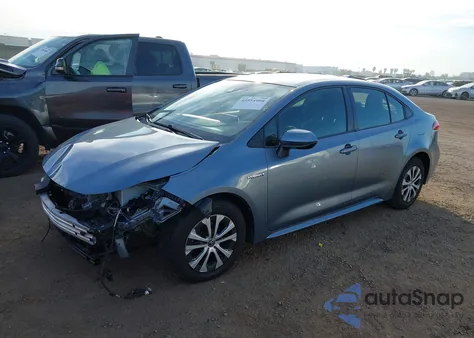 2021 Toyota Corolla Hybrid Le from USA, damaged, VIN JTDEAMDE2MJ018113